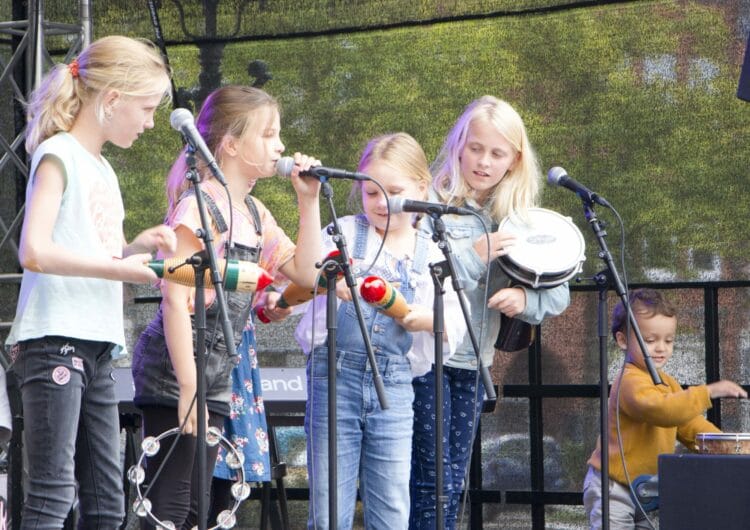 Kinderopvang treedt op bij Jazzin de Gracht