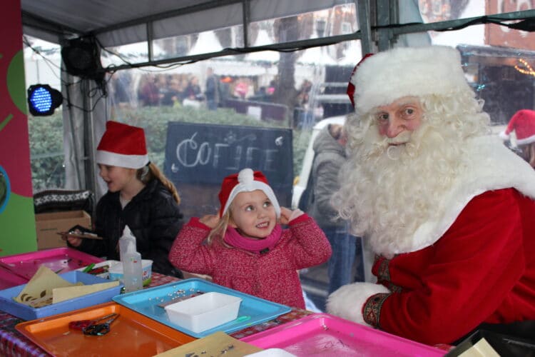 Kerstman Royal Christmas Fair Kinderopvang 2Samen Den Haag