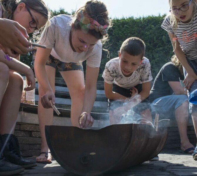Kampvuur Kinderopvang 2Samen KICKS zomerkamp (web)