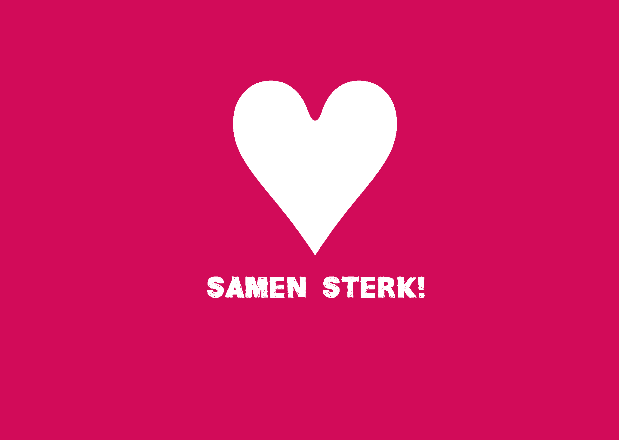 Samen sterk hartje 3 Kinderopvang 2Samen kinderdagverblijf peuteropvang buitenschoolse opvang Den Haag Monster Naaldwijk